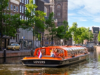 Günstigste Grachtenfahrt Amsterdam Rabattcode Lovers Bootsfahrt