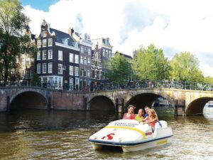 Waterfiets Amsterdam
