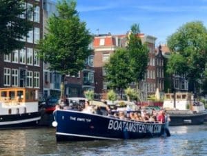 Boat amsterdam canal tour