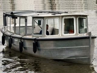Günstiges Salonboot mieten Grachtenfahrt Grossgruppe Amsterdam