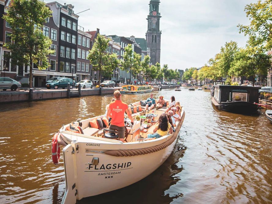 Flagship Open Boat Tour vom Anne Frank Haus