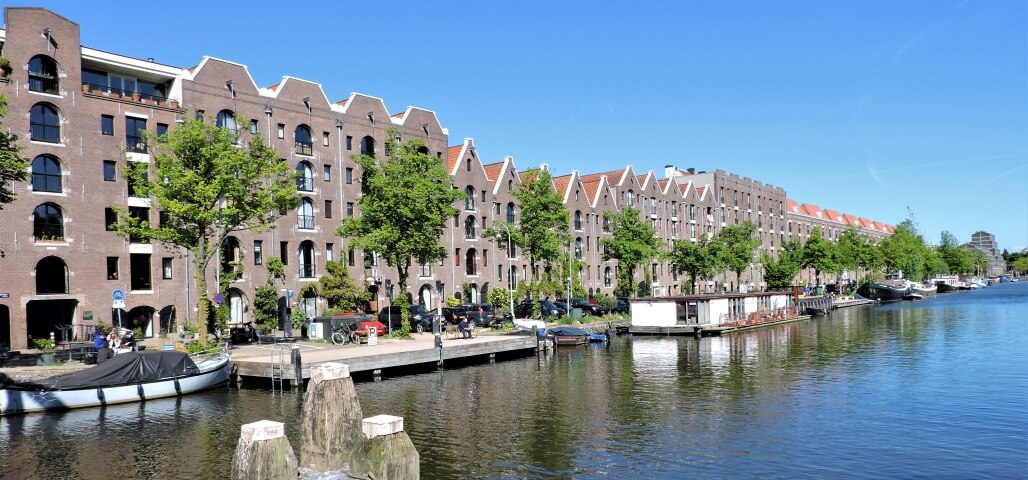 Entrepotdok netteste Gracht Amsterdam Ost Artis