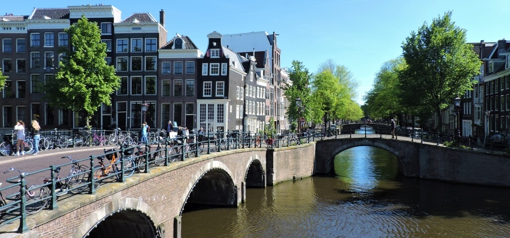Reguliersgracht sieben Brücken Amsterdam