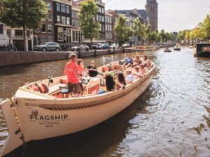 Grachtenfahrt Amsterdam Offenes Boot